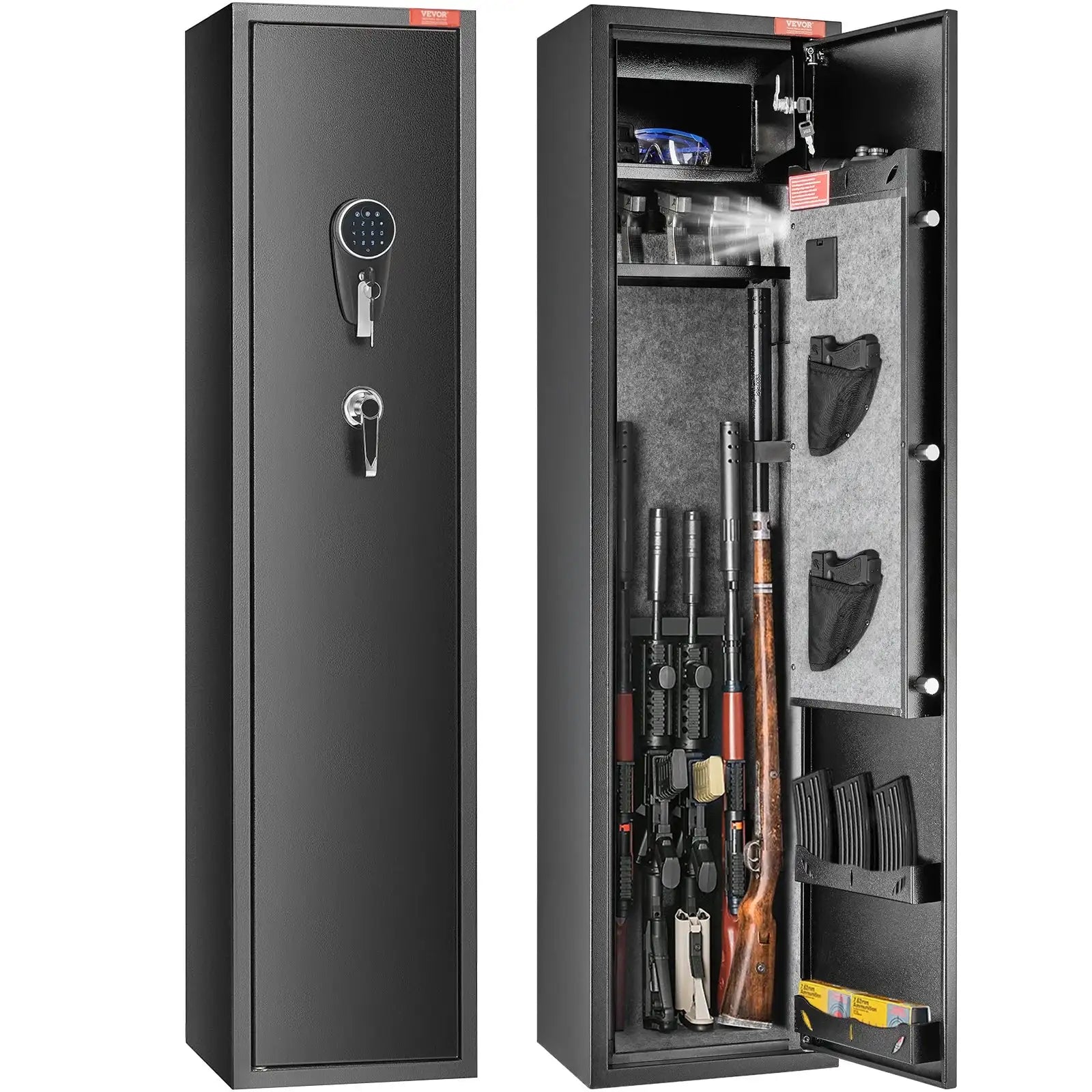6-8 Rifles Gun Safe &ndash; Digital Keypad Access