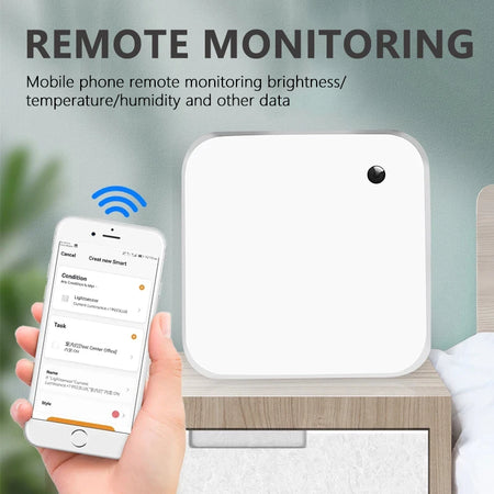 Tuya ZigBee Brightness Sensor &ndash; Temperature Humidity Detect