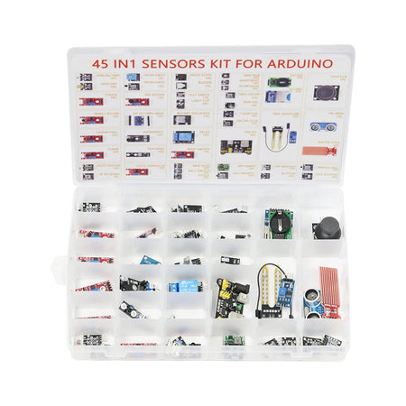 Arduino 45 in 1 Sensors Modules Starter Kit &ndash; Superior Versatility for UNO R3 and MEGA2560 45-in / CHINA