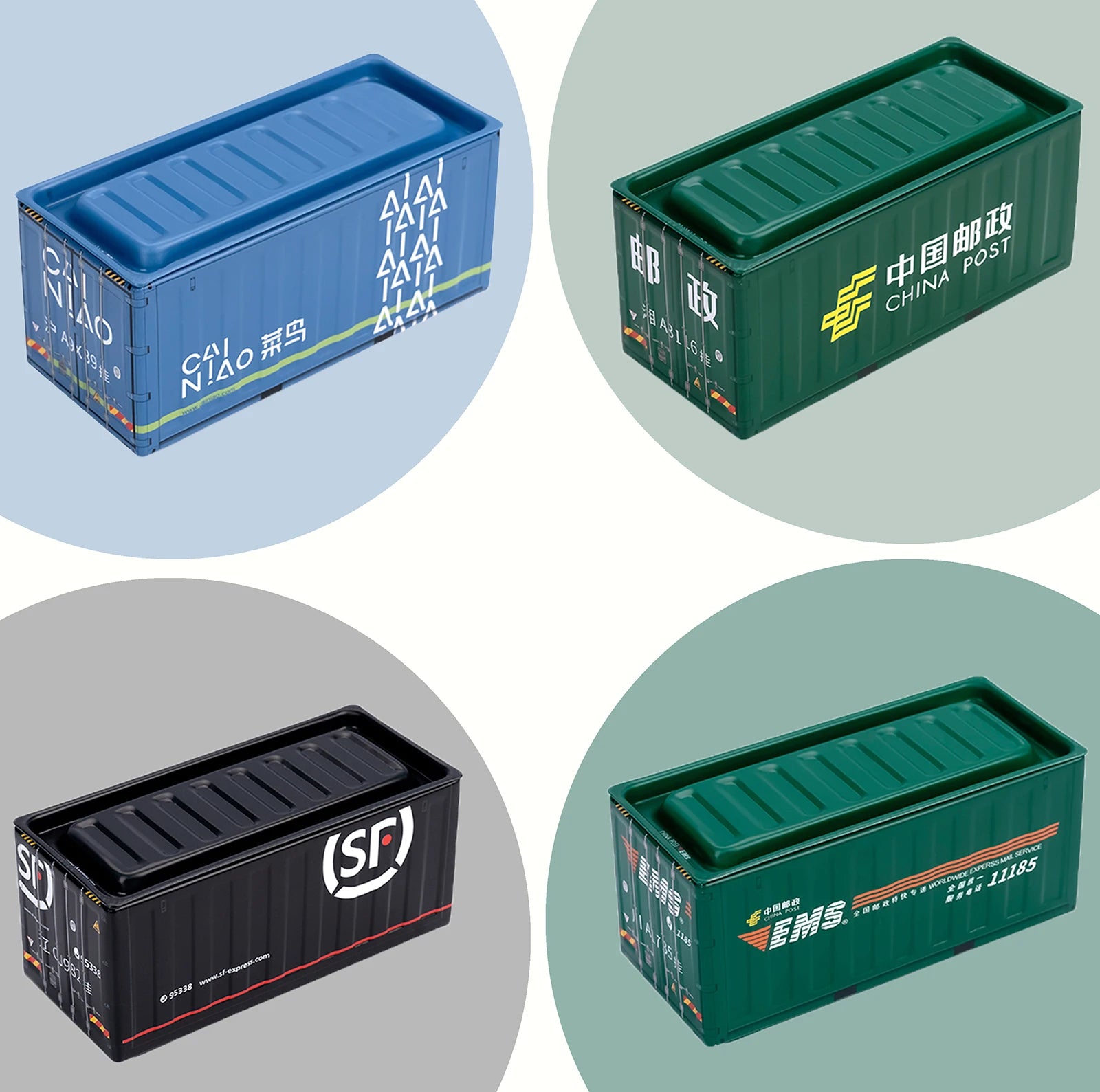 Mini Iron Storage Box &ndash; Creative Decorative Container for Small Items 25-28 / no dolls