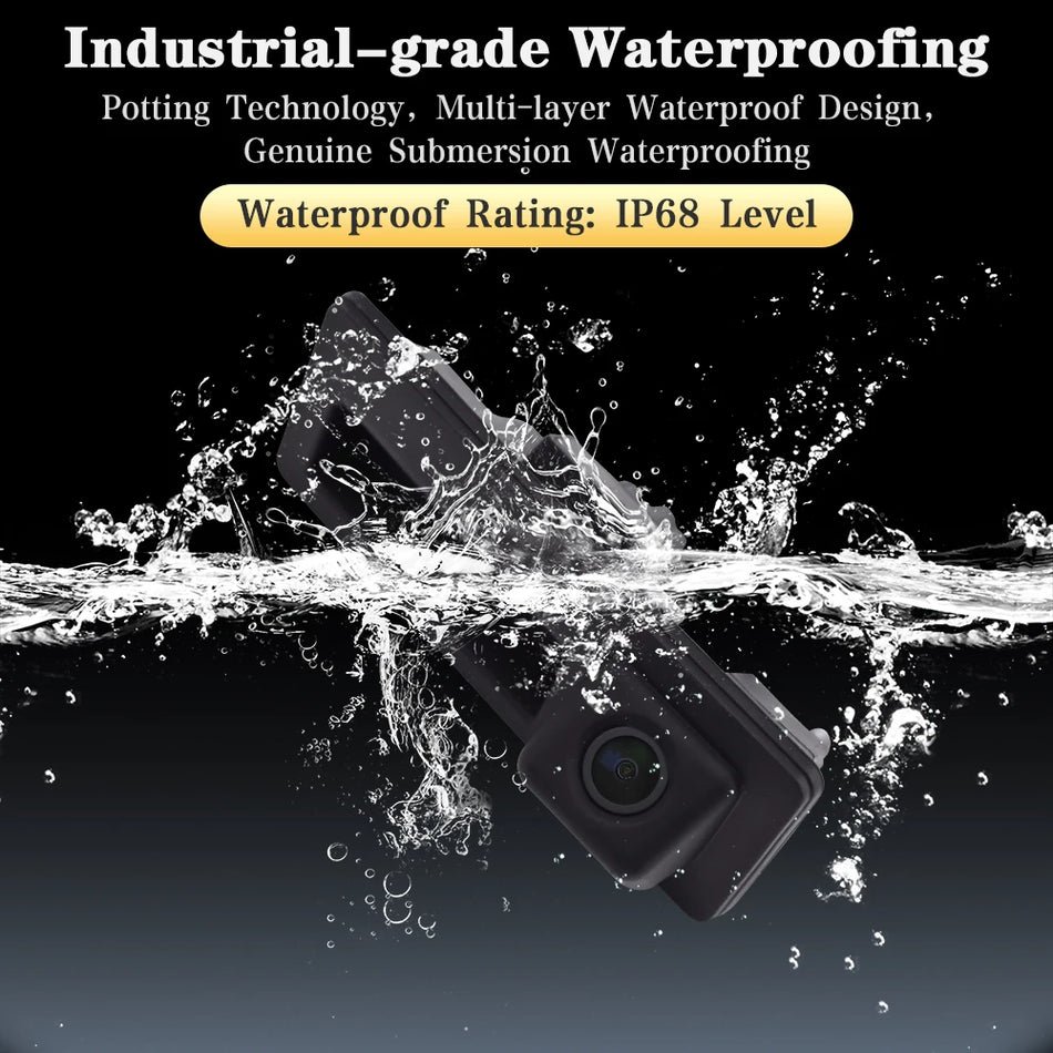 Avtomobilska vodoodporna kamera za vzvratno vožnjo za Audi in VW