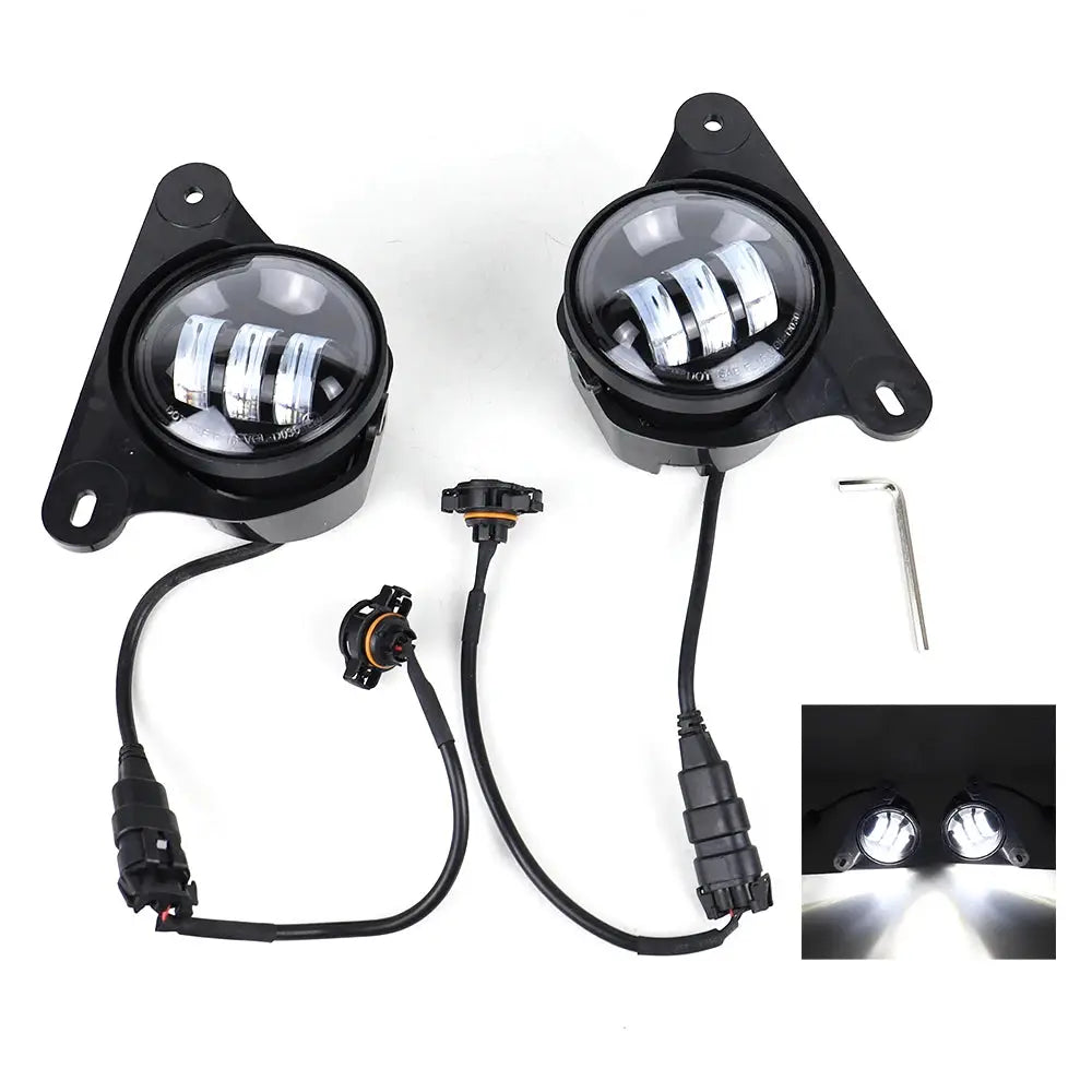 LED Fog Light Front Bumper Lights for Jeep Wrangler JK 10th Anniversary by InterCyprus Trading Ltd