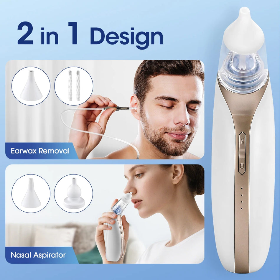 3 Modes Ear Wax Vacuum Removal Set - Adjustable Suction