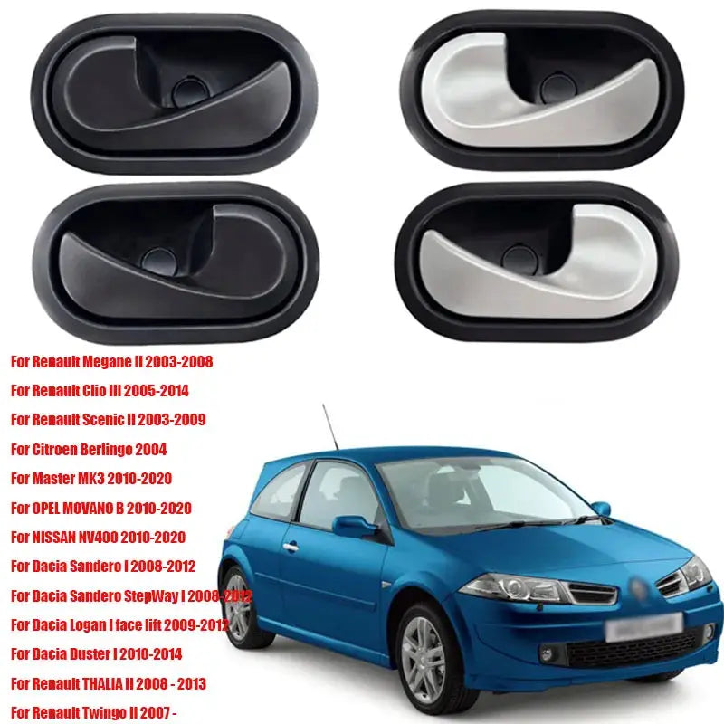ABS Interior Door Handle for Renault Master MK3, Megane II, Clio III, Scenic II & Citroen Berlingo by InterCyprus Trading Ltd