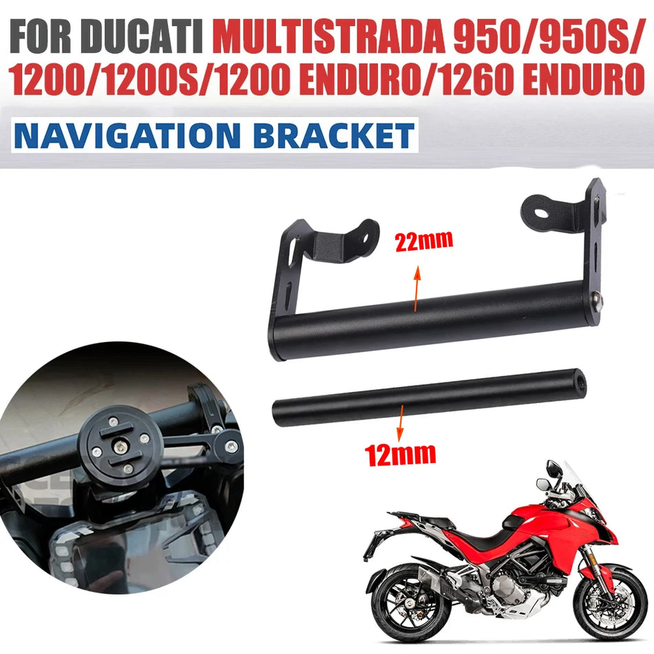 Βάση Πλοήγησης Ducati Multistrada 1200 1200S Enduro 950, Αλουμίνιο