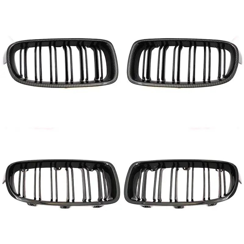 ABS Front Kidney Grille Dual Slat For BMW F30 F31 F35