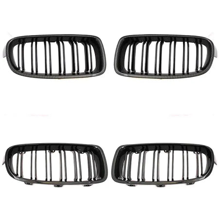 ABS Front Kidney Grille Dual Slat For BMW F30 F31 F35