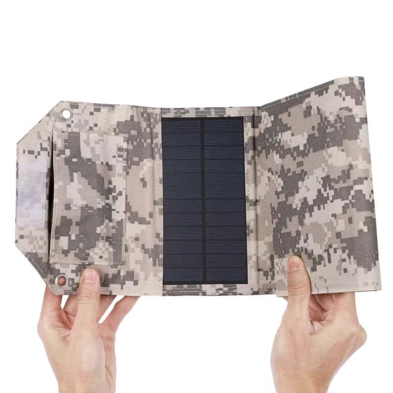 6-Fold Foldable USB Solar Panel 100W - Ultra Portable