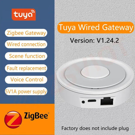Tuya Zigbee 4 Gang Weather Display Switch &ndash; Time Display Tuya Gateway