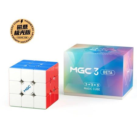 YJ MGC Beta 3x3 Magnetic Cube - Professional Speed Puzzle Toy Maglev Full / CHINA