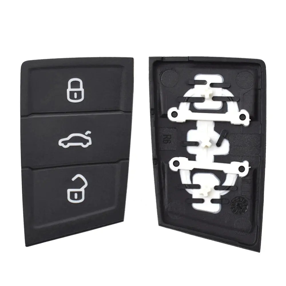 3 Button Remote Key Fob Case For Seat Ateca Leon Ibiza For VW Polo Golf 7 Tiguan 2017 2018 2019 Rubber Case Shell Skin Pad by InterCyprus Trading Ltd
