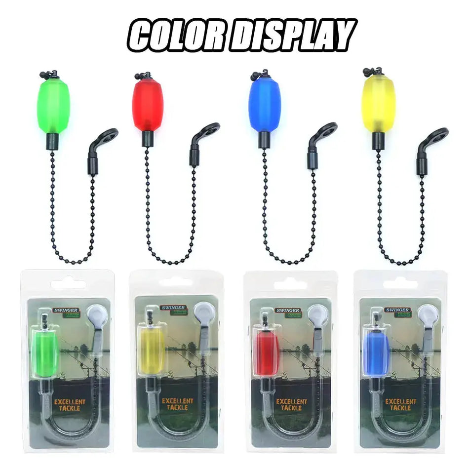 Carp Fishing Swinger Bite Alarm With Bobbins And Chain by InterCyprus