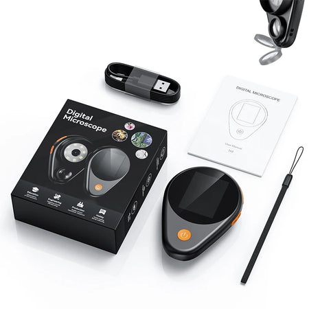 500X Digital Microscope Magnifier &ndash; Auto Focus 2MP Sensor Black