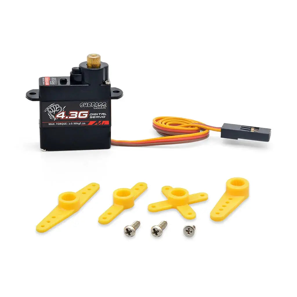 Surpass Hobby 2g 3.7g 4.3g 6g 8g Micro Digital Mini Servo Metal and Plastic Gear for Rc Drone Airplane Fixed-wing Car Robot by InterCyprus Trading Ltd