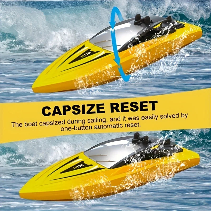 H116 2.4GHz RC Boat &ndash; Waterproof High Speed RC Boat