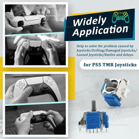 TMR Electromagnetic Joystick No-Drift Upgrade for PS5 Controller