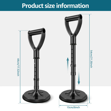 Adjustable Standing Aid &ndash; Non-Slip Mobility Support for Elderly black 2