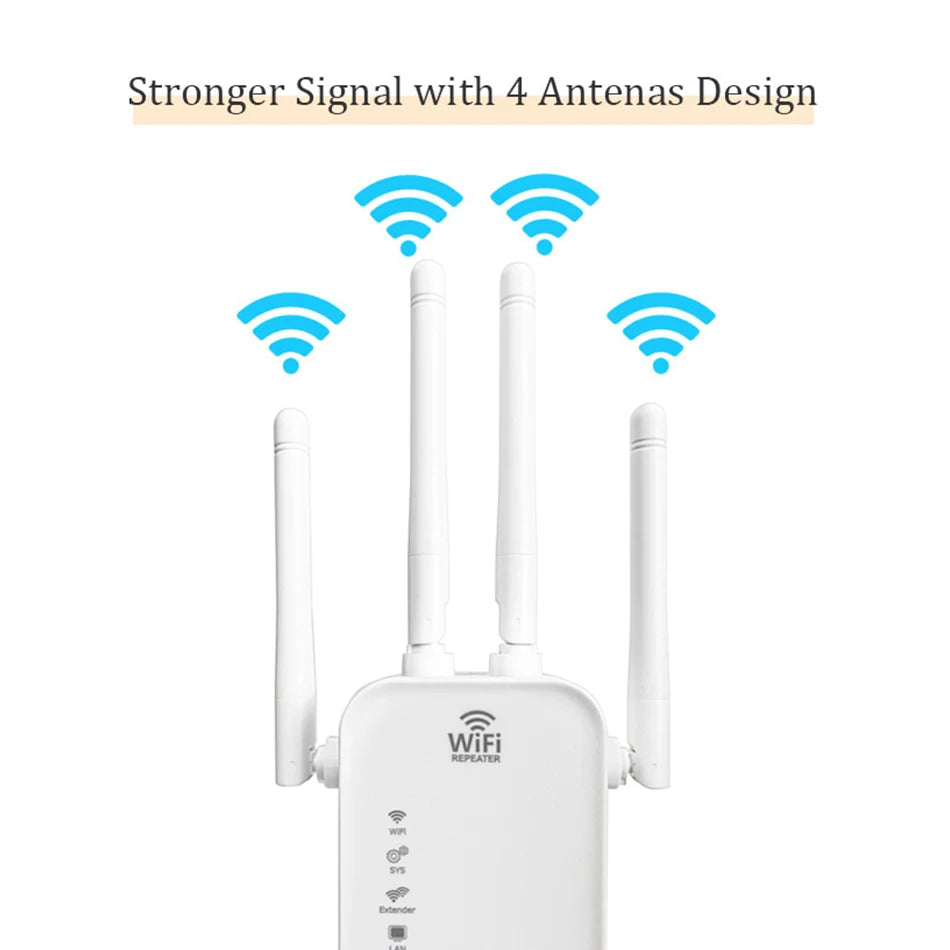 300M &ndash; Wireless Signal Booster for Home Coverage Enhancement