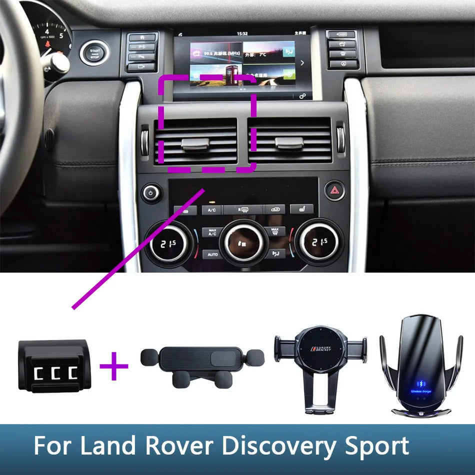Land Rover Discovery Sport Fast monterad trådlös telefonhållare