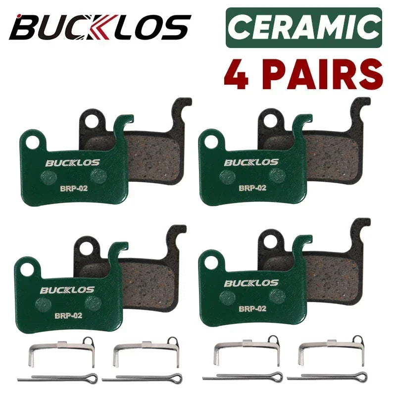 BUCKLOS B01S Brake Pads &ndash; Ceramic Disc for M9000 M9020 M975 4PC-for Shimano M06