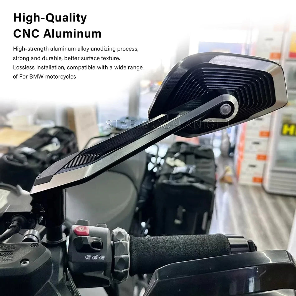 Αναδιπλούμενος HD πλαϊνός καθρέφτης BMW F850GS για R1250GS, R1250GSA, R1300GS, F750GS Βελτιωμένη Όραση