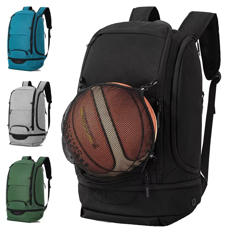 Soccer Basketball Backpack With Shoes Pack &ndash; Large Capacity