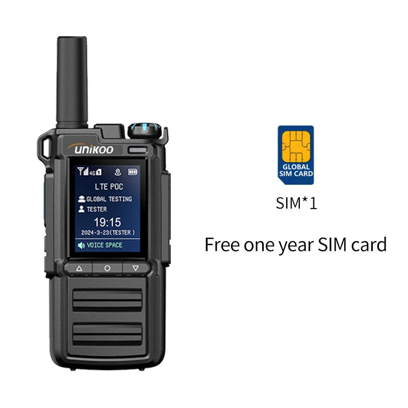 Unikoo PN506 POC Walkie Talkie &ndash; 5000km Long Range Communication 1PCS / EU Plug