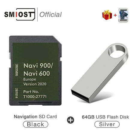SMIOST 16GB GPS SD Vauxhall 600 900 &ndash; 2020 Navigation Maps