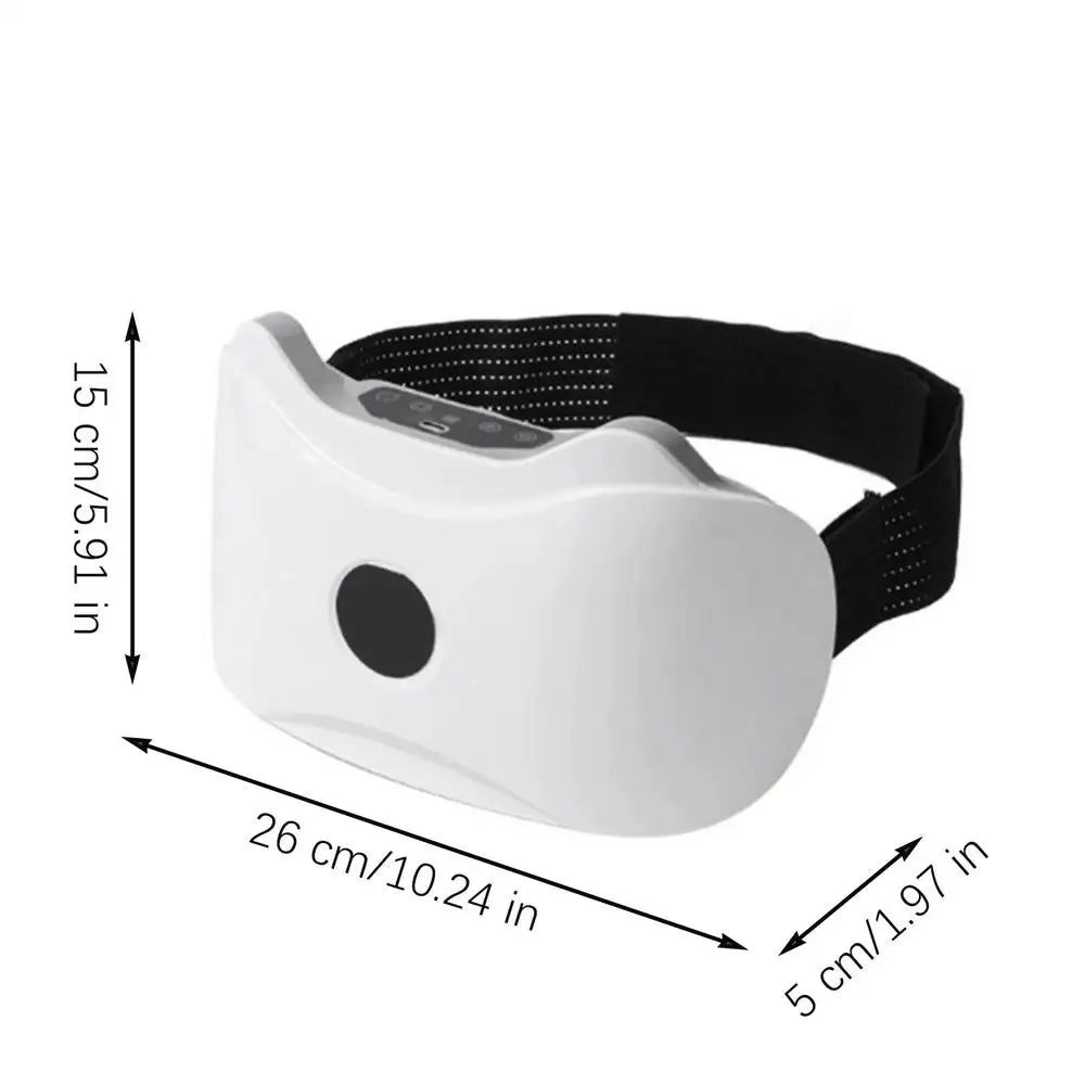 Wireless Abdominal Massager with Dual Massage Modes for Muscle Relief White