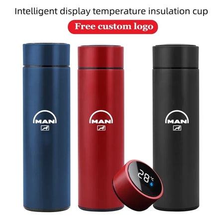 Car 500ml Intelligent Temperature Cup - Auto Temp Display