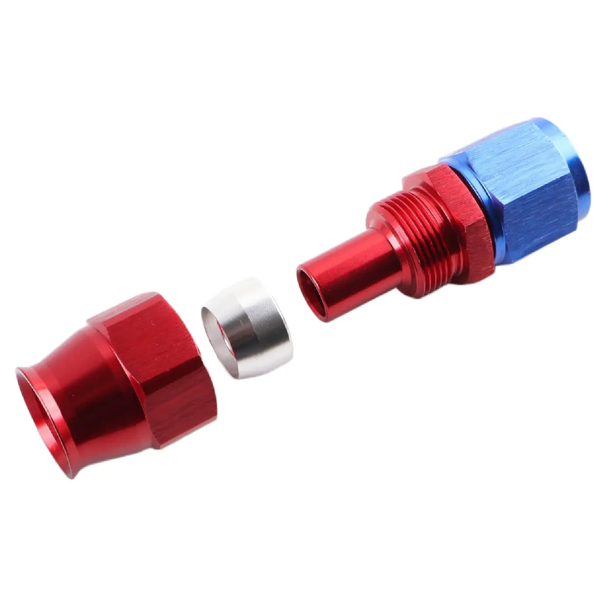 PIKBUK AN4 6 8 10 PTFE Fuel Oil Hose End Fitting 0/45/90/180 Degree Swivel Hose End Adapter Kit by InterCyprus Trading Ltd