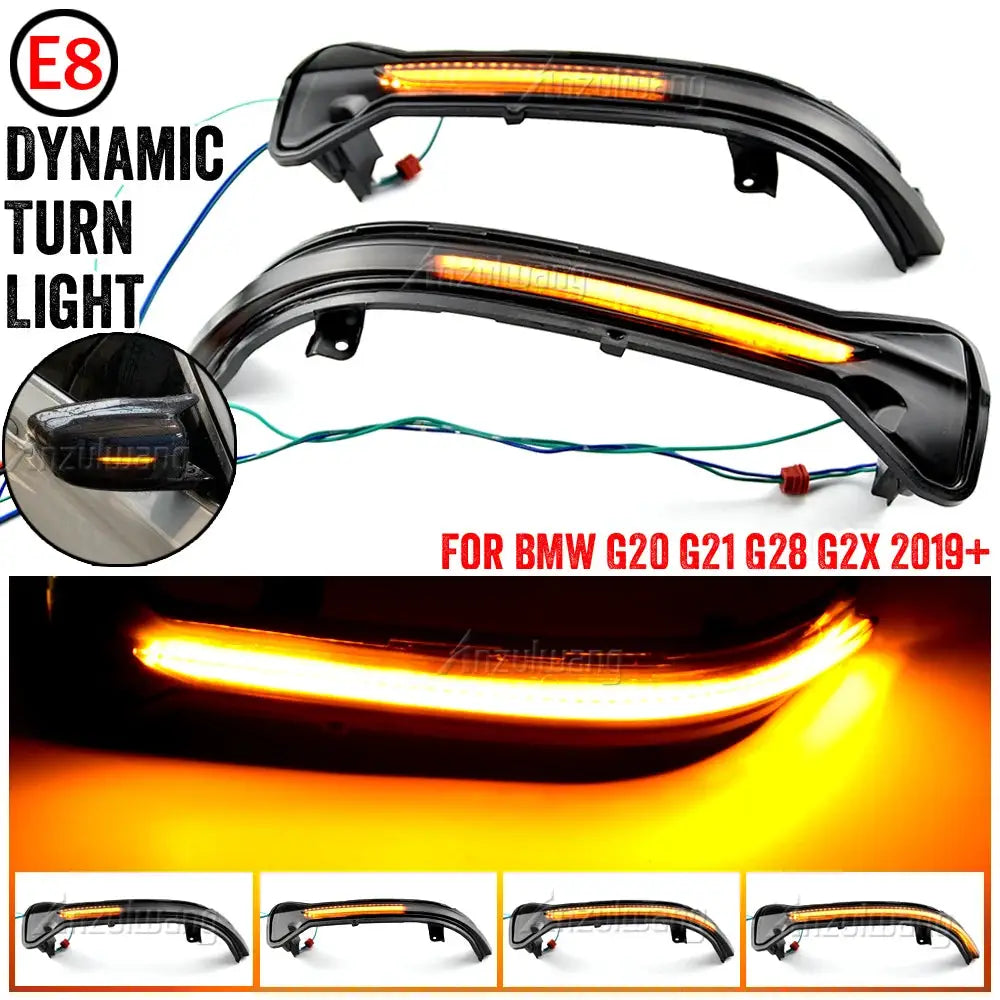 Sequential LED Turn Signal Bulb For BMW G20 G21 G28 Dynamic Blinker by InterCyprus Trading Ltd