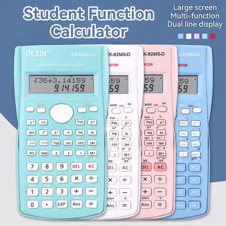 Multifunctional Scientific Calculator with Large Display for Students and Office Use