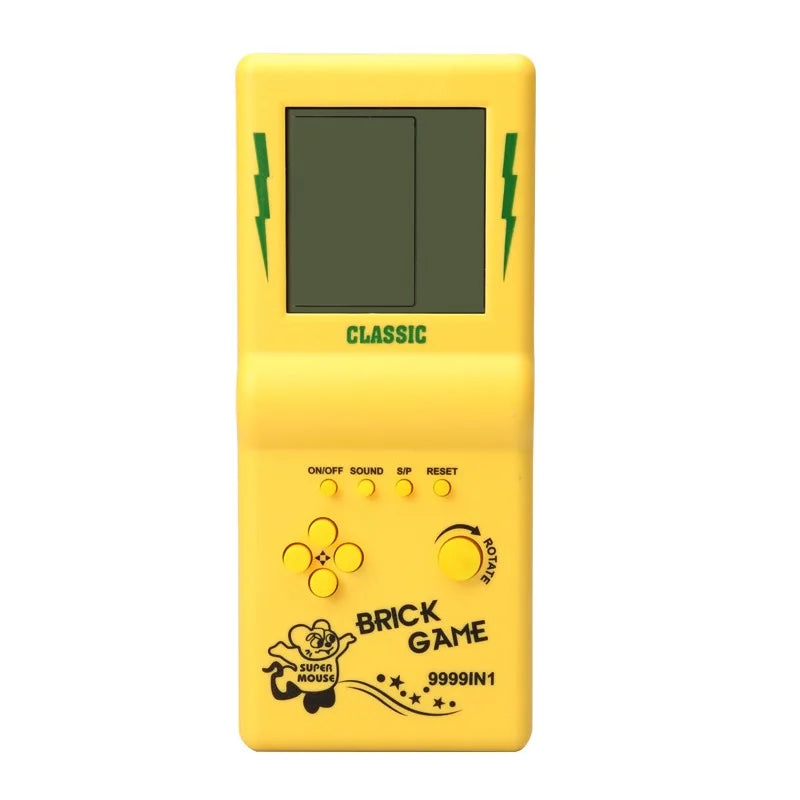 Classic Handheld BRICK GAME Console - Nostalgic Educational Toy for All Ages Bundle 1 / Type 2 / CHINA