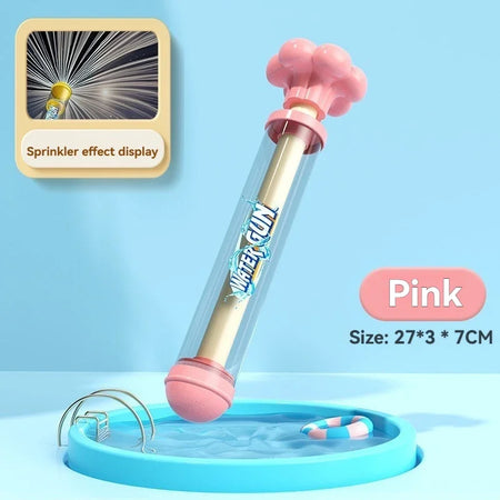 Pull-Back Water Gun Toy Pink