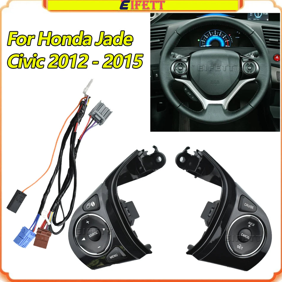 Interrupteur multifonction pour volant de Honda Civic Jade 2012-2015