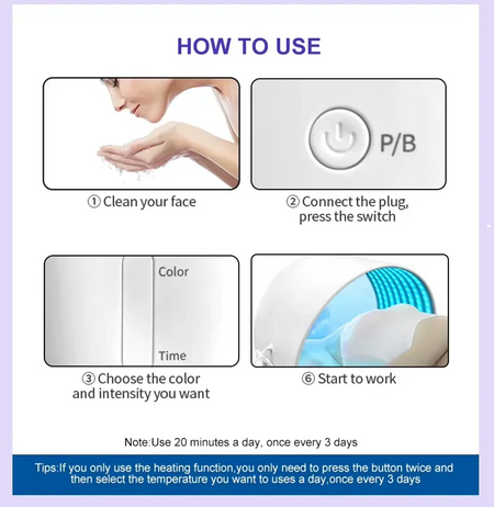 7 Color Photon PDT Facial Mask &ndash; Skin Rejuvenation Therapy