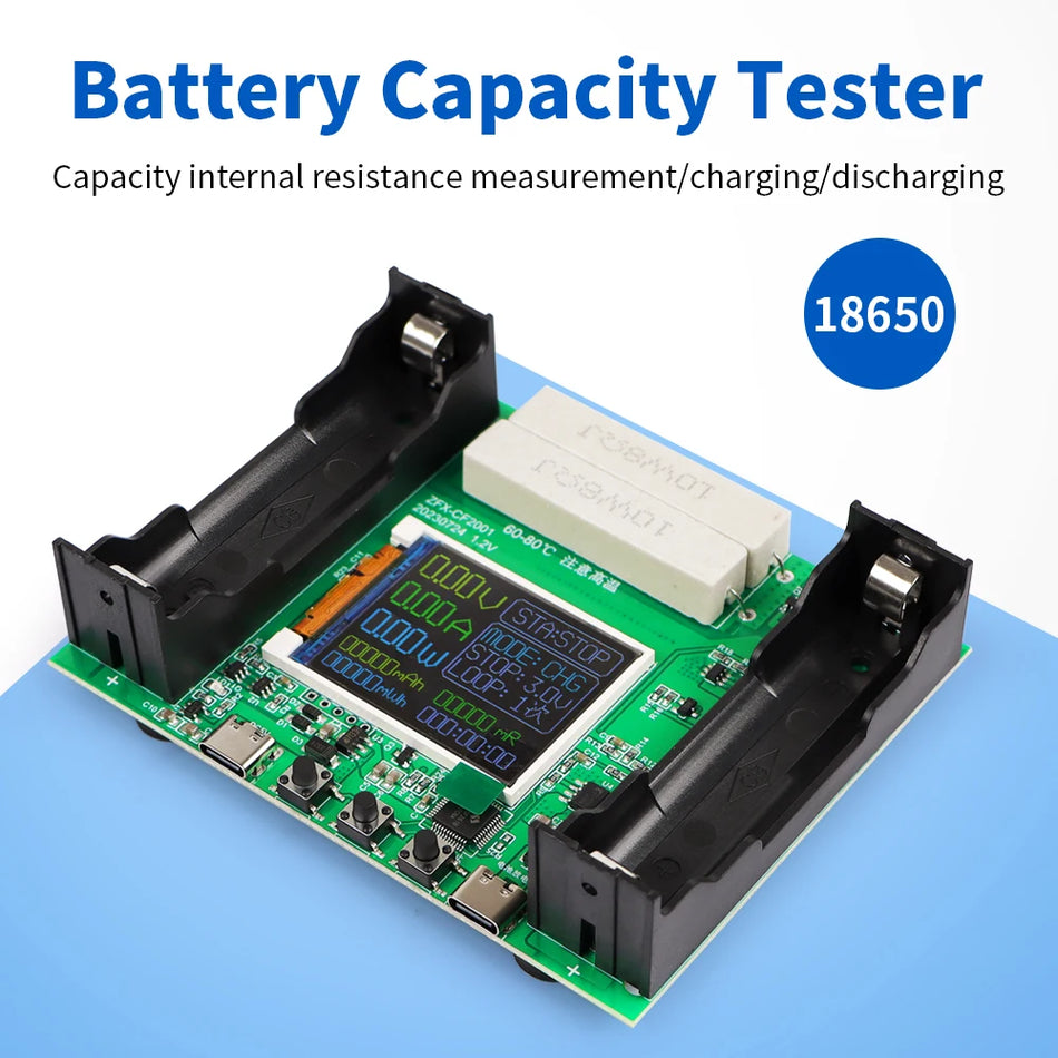 18650 Lithium Battery Capacity Tester LCD Display &ndash; Precise Default Title