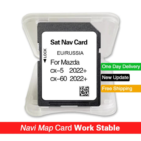 Navigation SAT NAV Mazda CX-5 CX-60 2022 GPS Card &ndash; EU Map CHINA / for CX-5 CX-60 2022