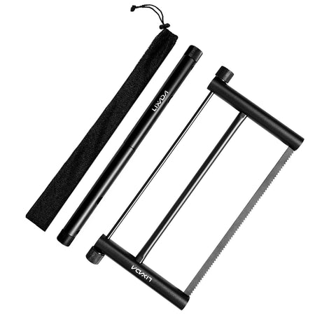 Lixada Folding Wood Saw Aluminium Alloy - Ultra Portable black