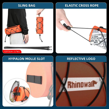 Rhinowalk Motorcycle Saddle Bag 100%Waterproof Motorbike Tank Fork Bag Motor Frame Crash Bars Bag Repair Tool Placement Case by InterCyprus Trading Ltd