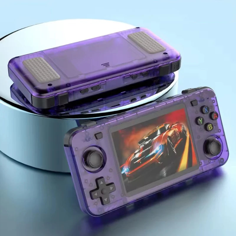 R36H Retro Handheld Video Game Console &ndash; Open Source Linux purple / 128GB