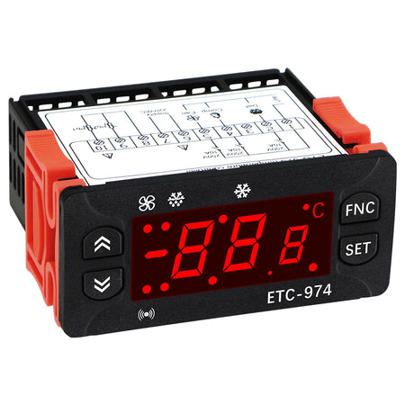 ETC-974 Digital Temperature Controller &ndash; Precise Thermostat ETC-974