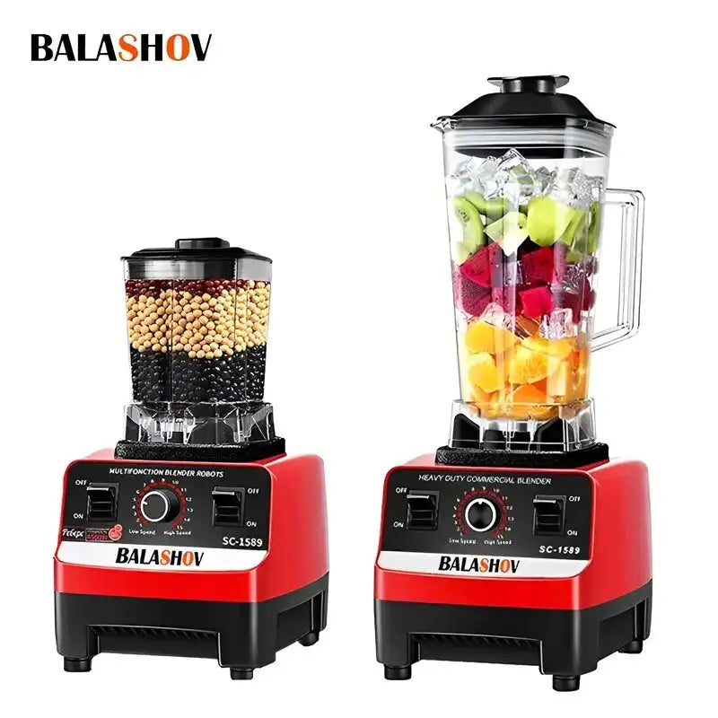 2000W Commercial Blender Juicer Food Processor Ice Crusher