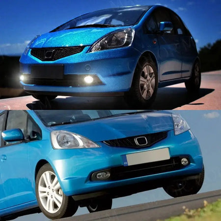 For Honda Fit Jazz G Type 2008 2009 2010 Fog Lamp Headlight Car Front Bumper Fog Light Assembly With LHD/RHD Wires Switch 2Pcs by InterCyprus Trading Ltd