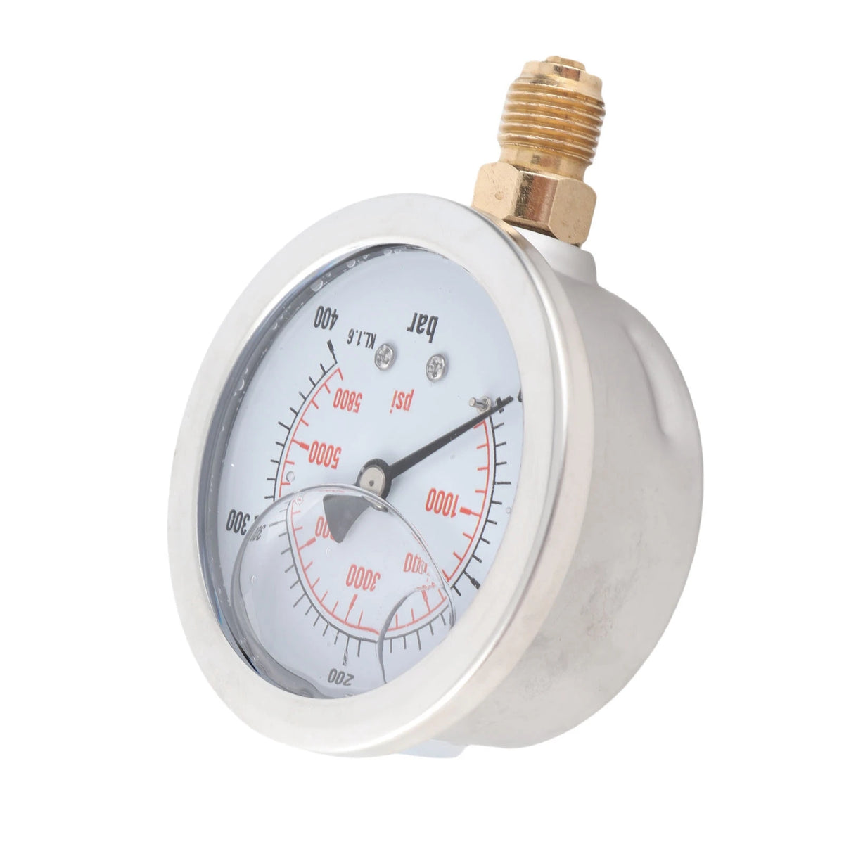 0-400Bar 0-5800Psi G1/4 68Mm Dial Hydraulic Pressure Gauge &ndash; High Precision Pressure Measurement