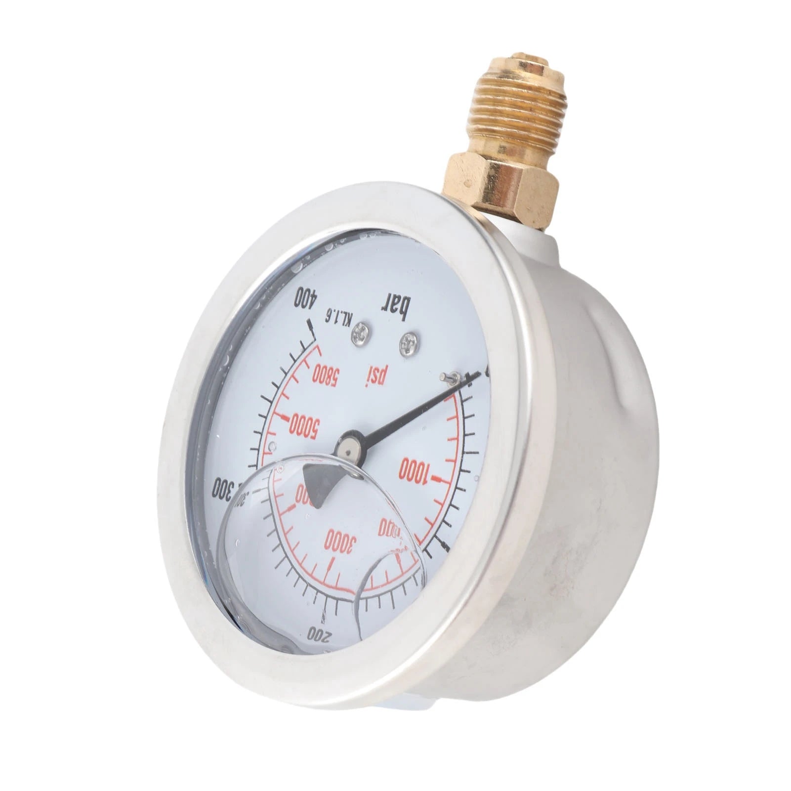 0-400Bar 0-5800Psi G1/4 68Mm Dial Hydraulic Pressure Gauge &ndash; High Precision Pressure Measurement