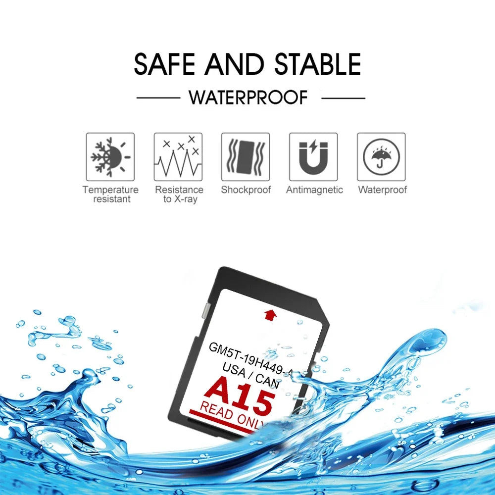 Navigation SD Card Sync A15-Roads &ndash; USA Canada Coverage
