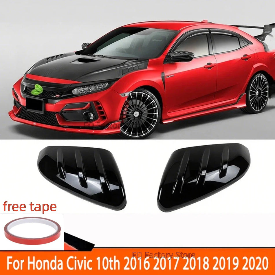 Rear View Mirror Cap ABS for Honda Civic 10th Gen 2016-2021