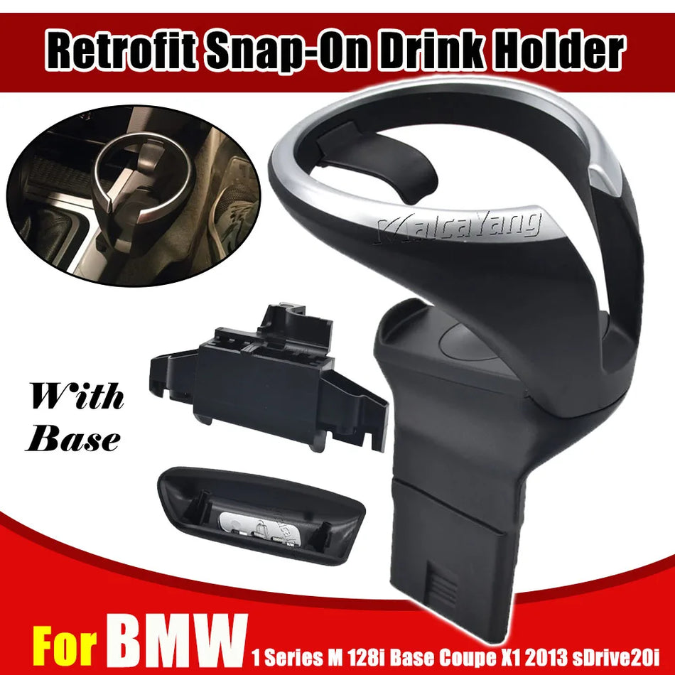 Kit de support de téléphone pour tasse avec ajustement à clip pour BMW X1 E84 E82 Série 1
